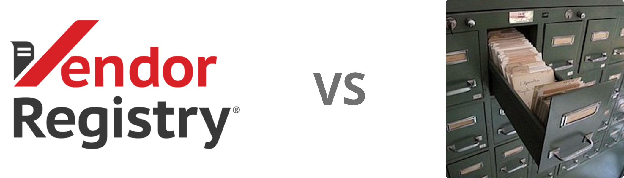 Switching to Vendor Registry from Paper Vendor Registry